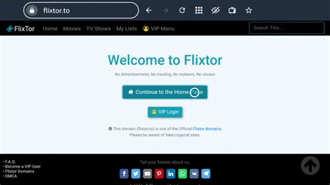 flixtor home page.